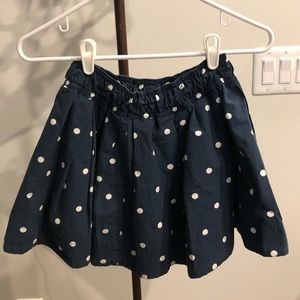 Abercrombie & Fitch polka dot mini skirt